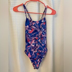 Nike HydraStrong Lace Up Tie Back One Piece Training Suit